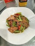 青椒炒肉片