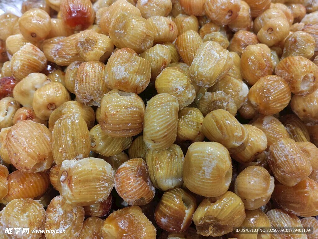 飽滿美味的蜜棗特寫