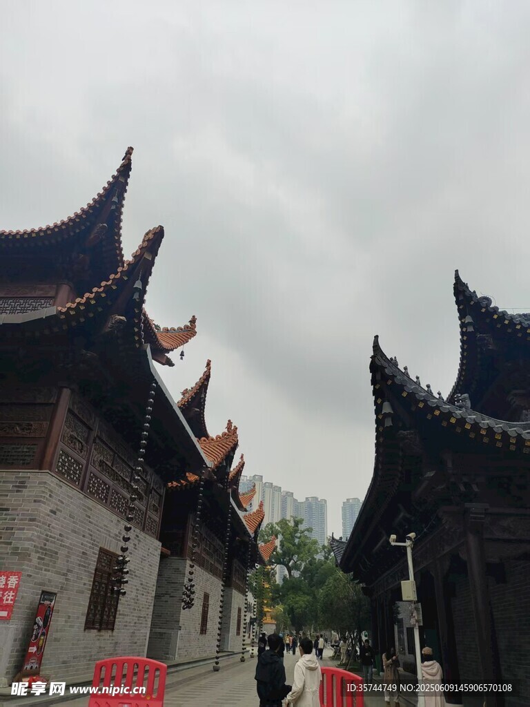 古色古香中式傳統建筑群
