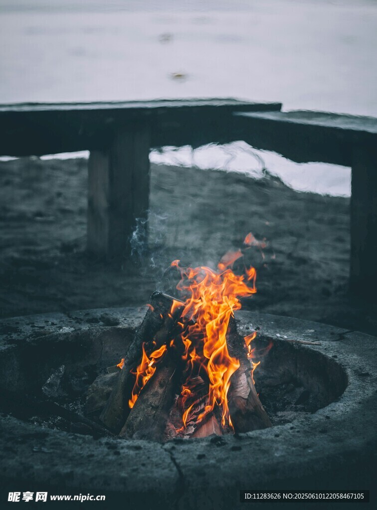 戶外篝火