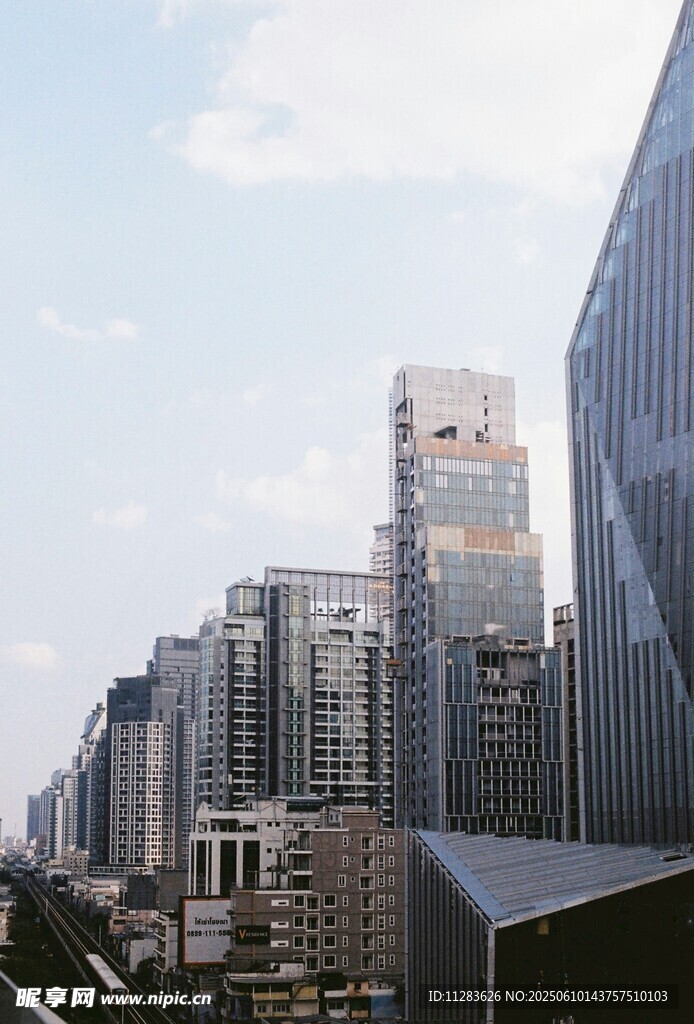 都市高樓林立景觀