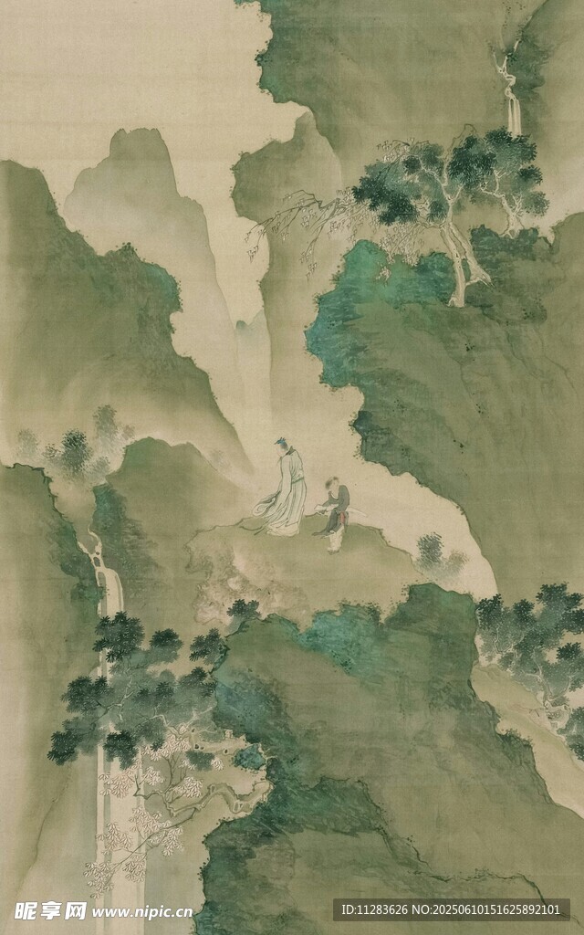 水墨山水間的清幽景致