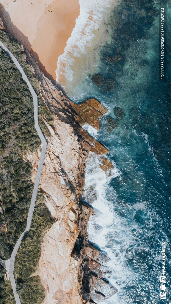 俯瞰海岸美景