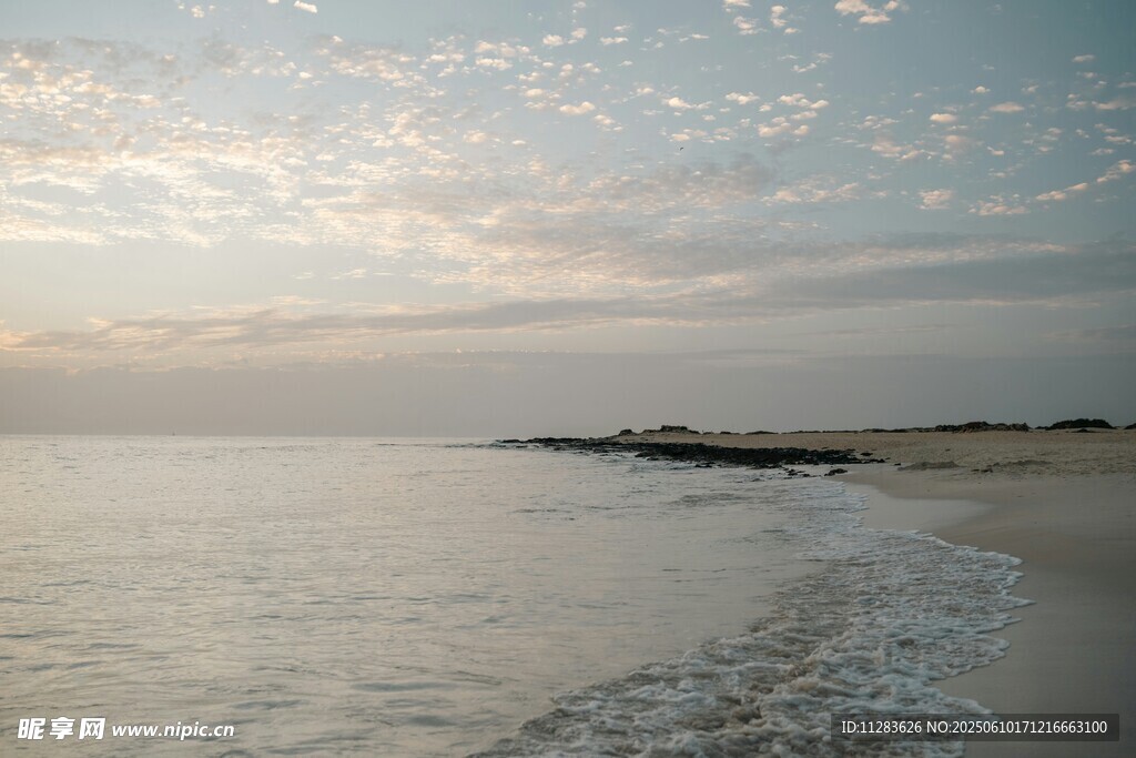 海邊日落美景