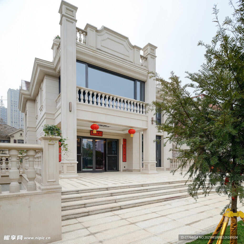 歐式豪華別墅外觀展示