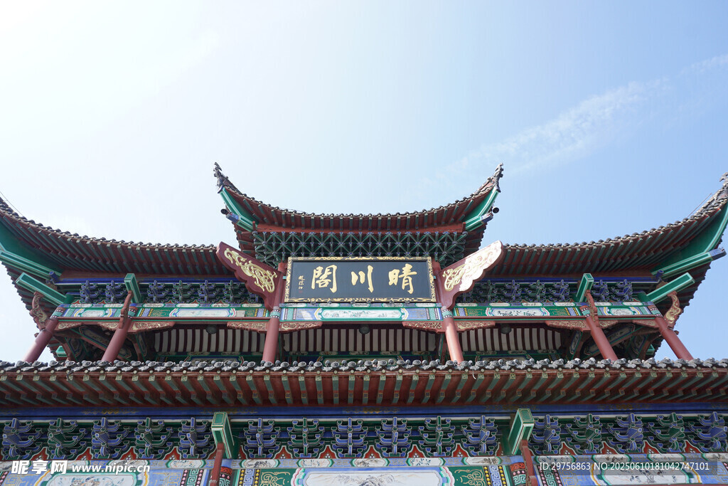 中式古建筑飛檐