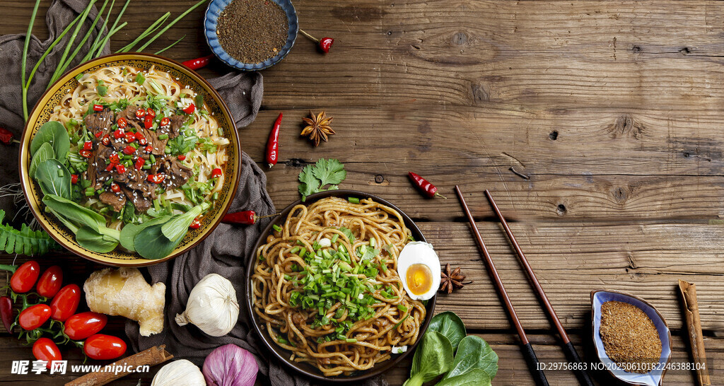 美味素食拼盤視覺盛宴