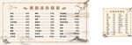 中國風足浴價目表