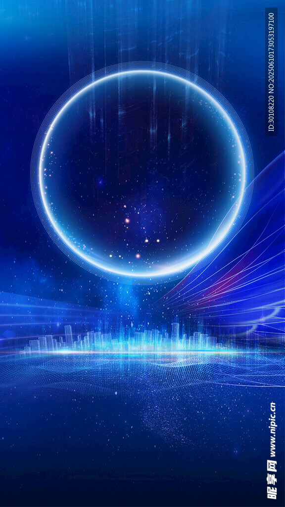 藍(lán)色主背景