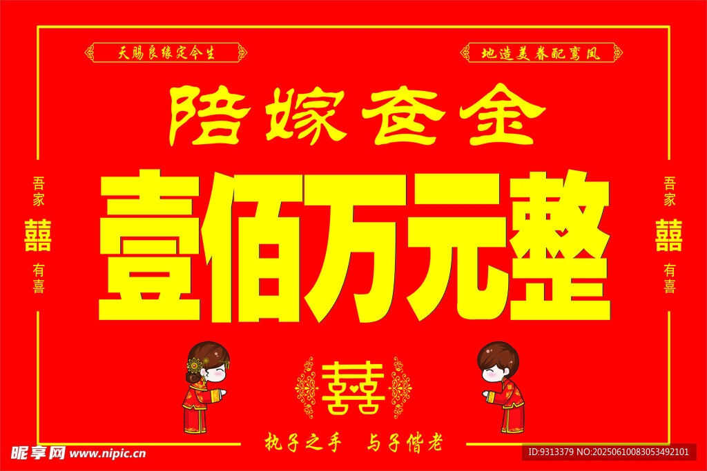 陪嫁禮金