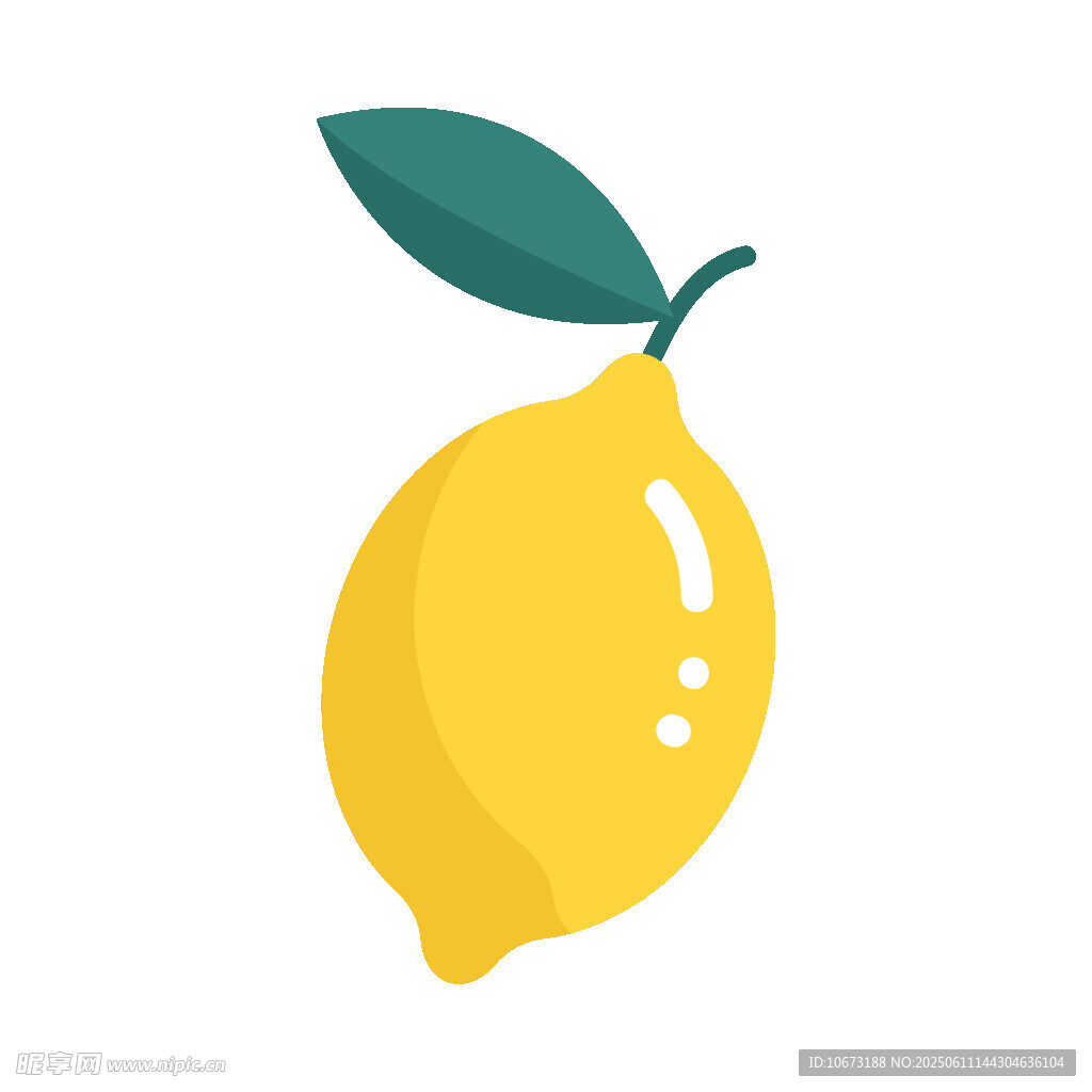 可愛檸檬插畫