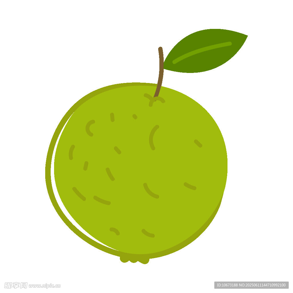 青蘋果插畫