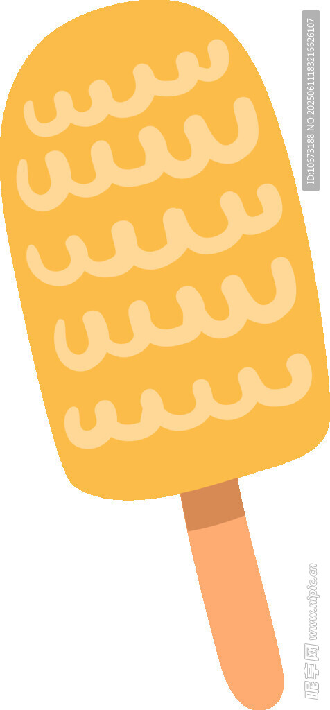 美味卡通冰淇淋