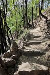 山間石階小路