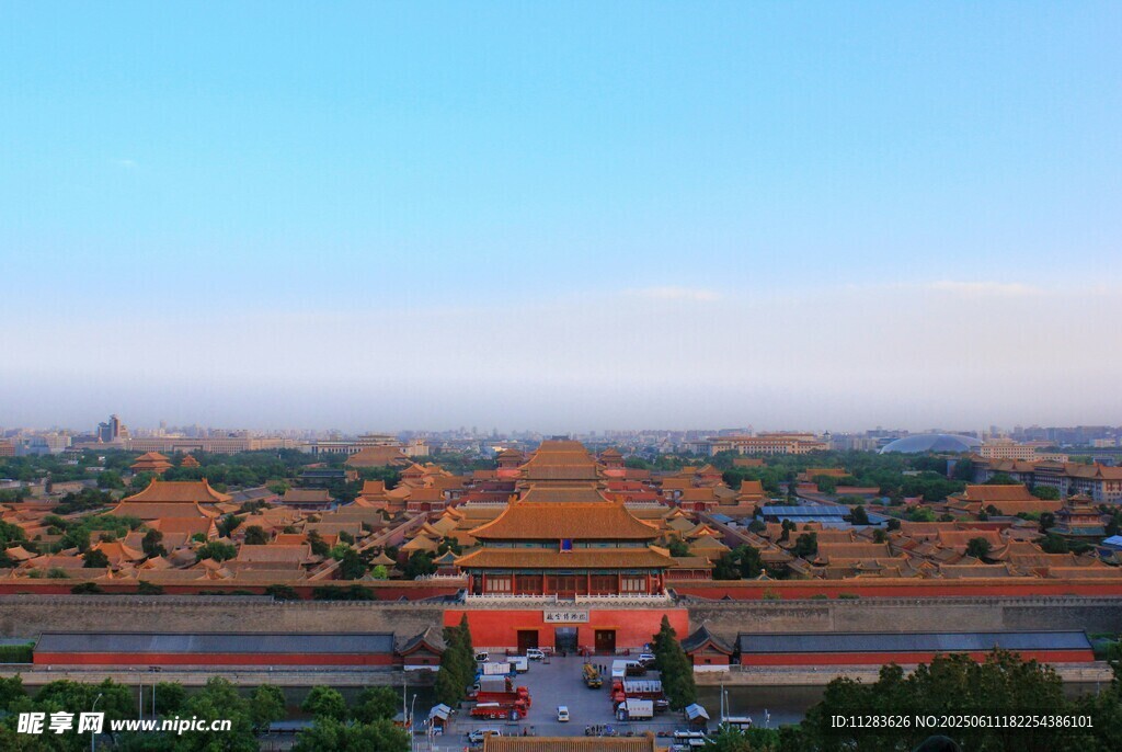 俯瞰故宮壯麗全景