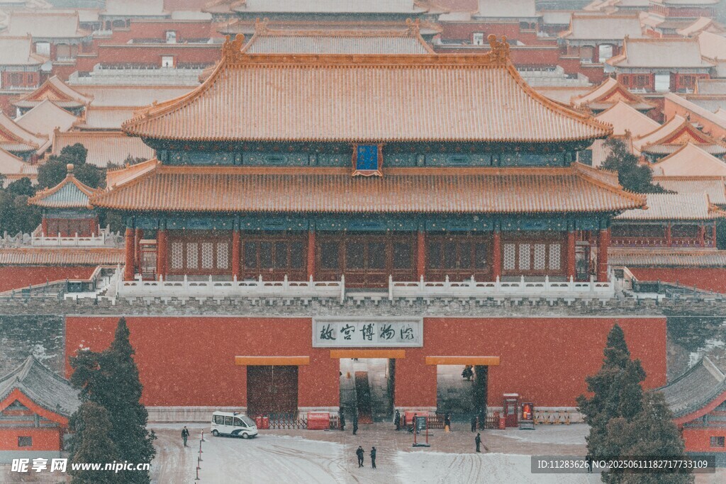 故宮宏偉建筑景觀