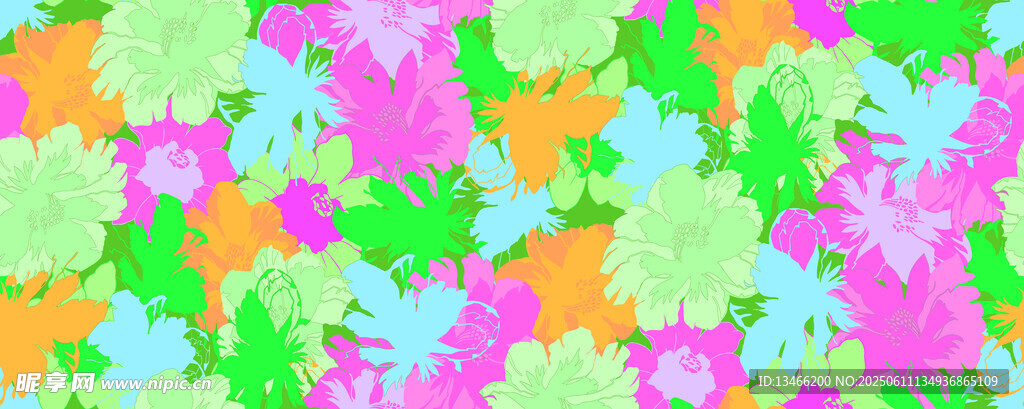 矢量花
