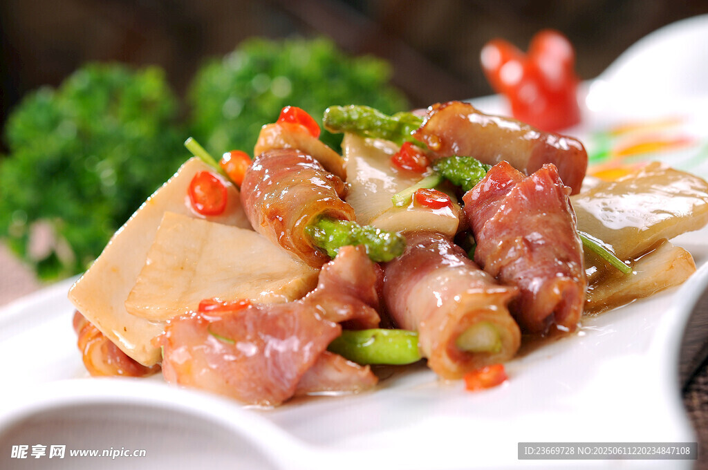 香辣牛肉卷