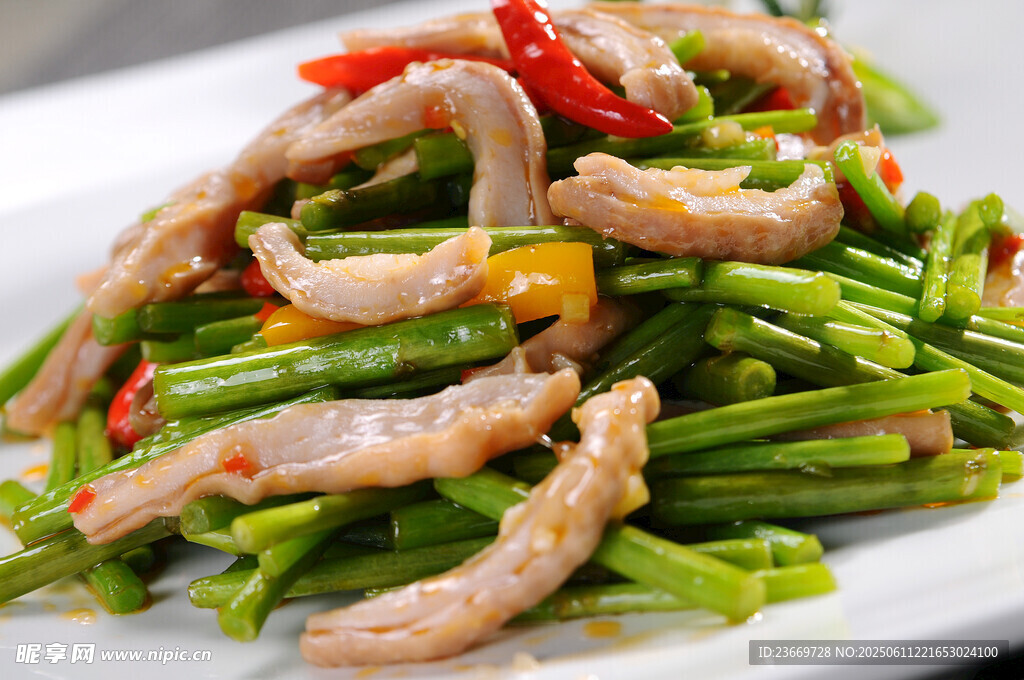 青椒炒肉絲