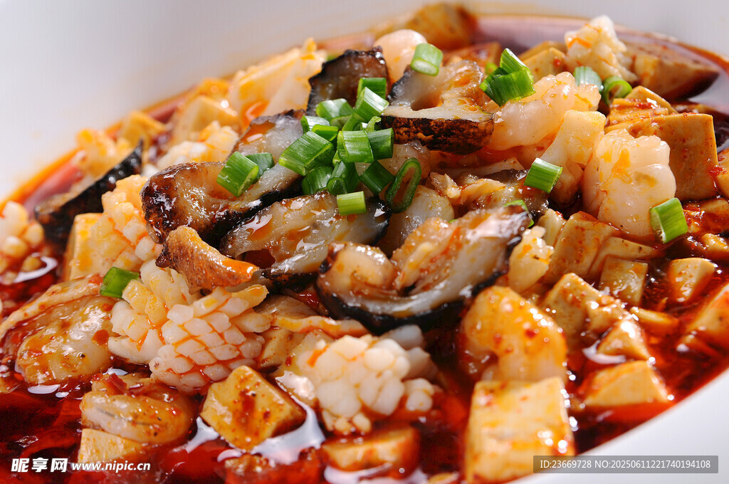 麻辣鮮香豆腐海鮮燴
