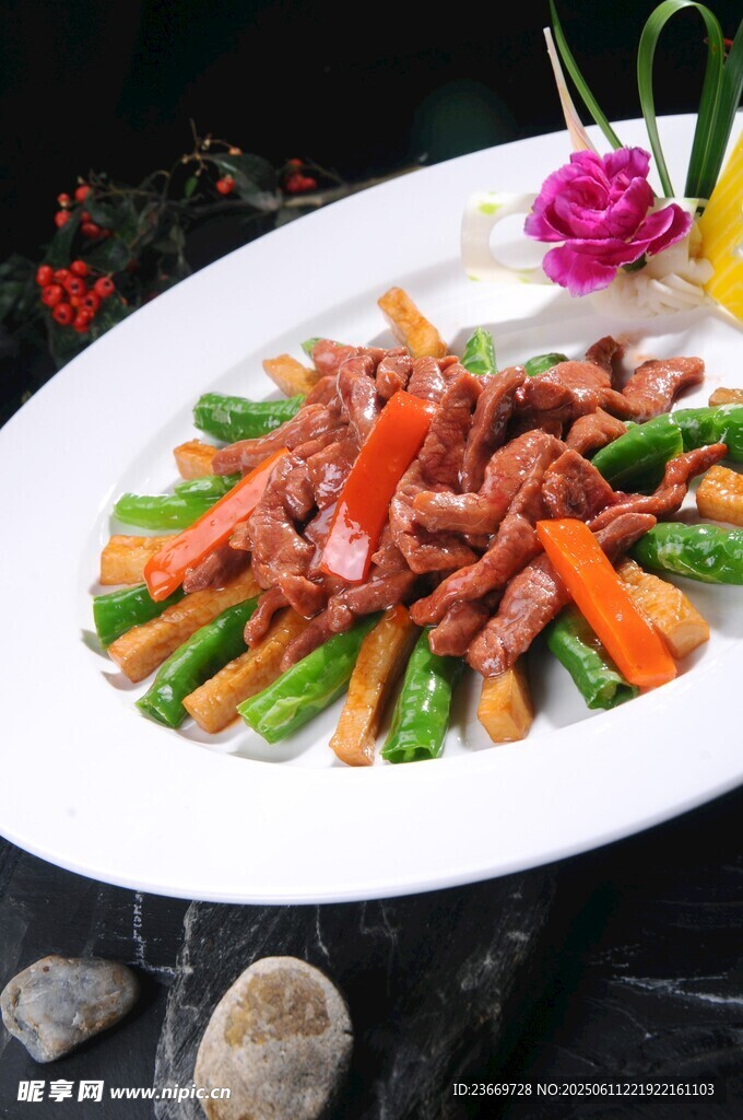 小炒牛柳
