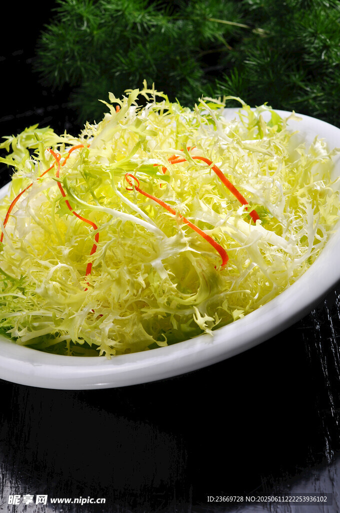 爽口涼拌苦菊