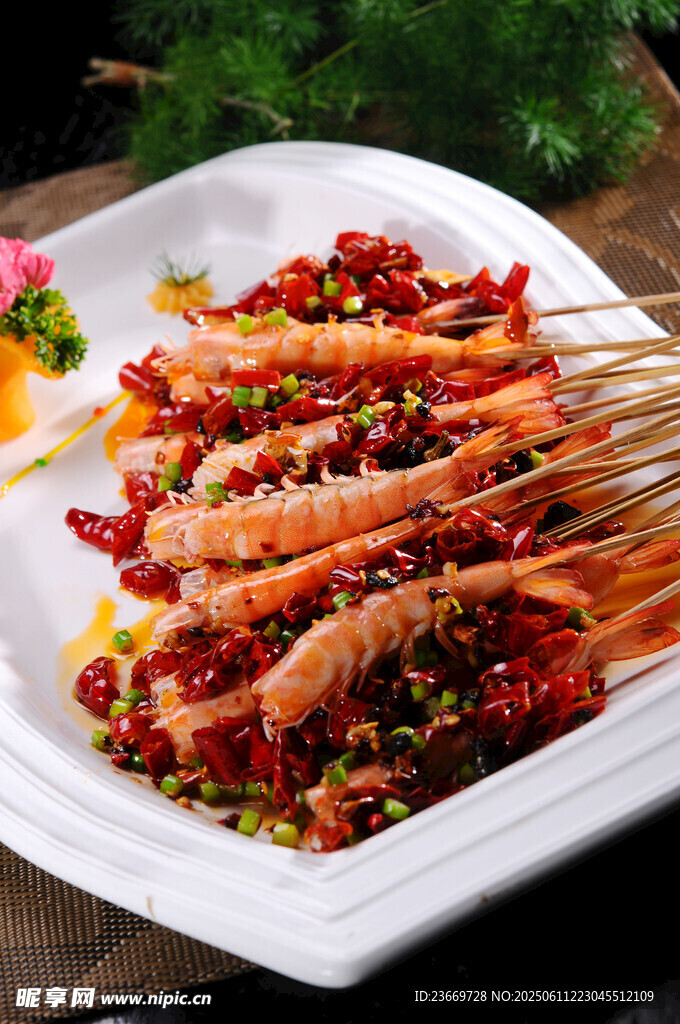 香辣魷魚串
