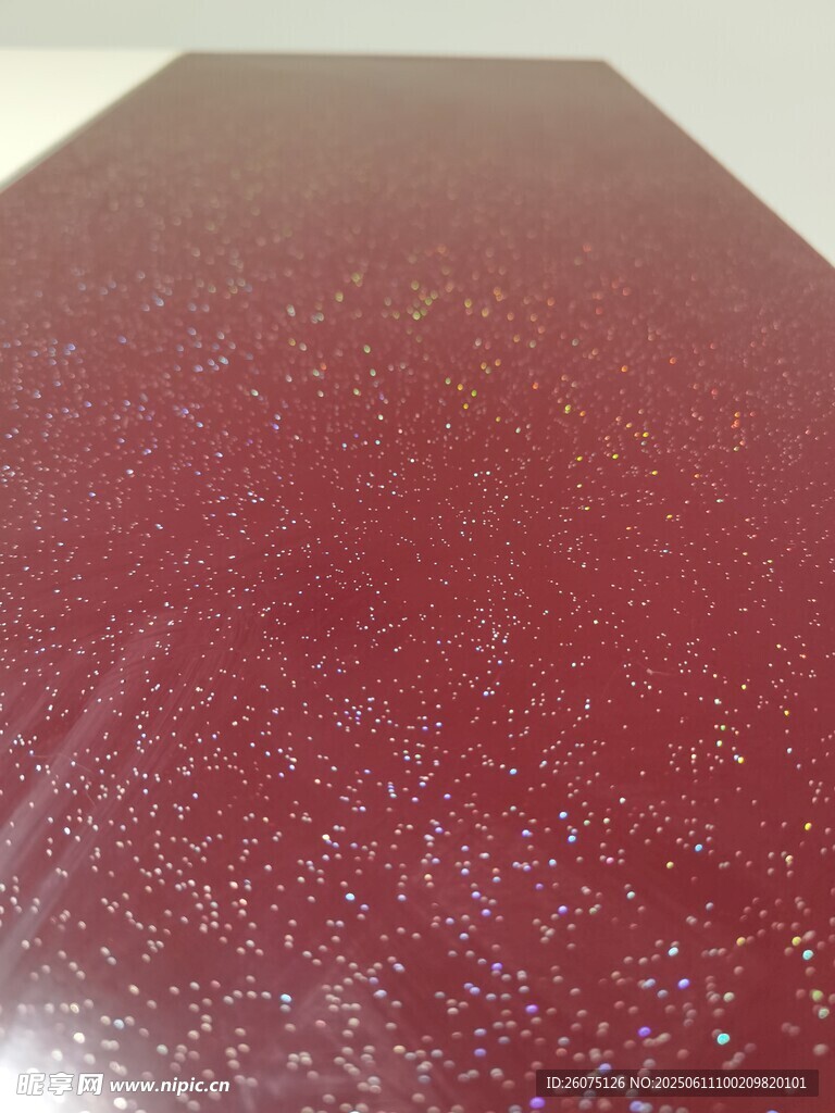 酒紅色閃光紋理表面