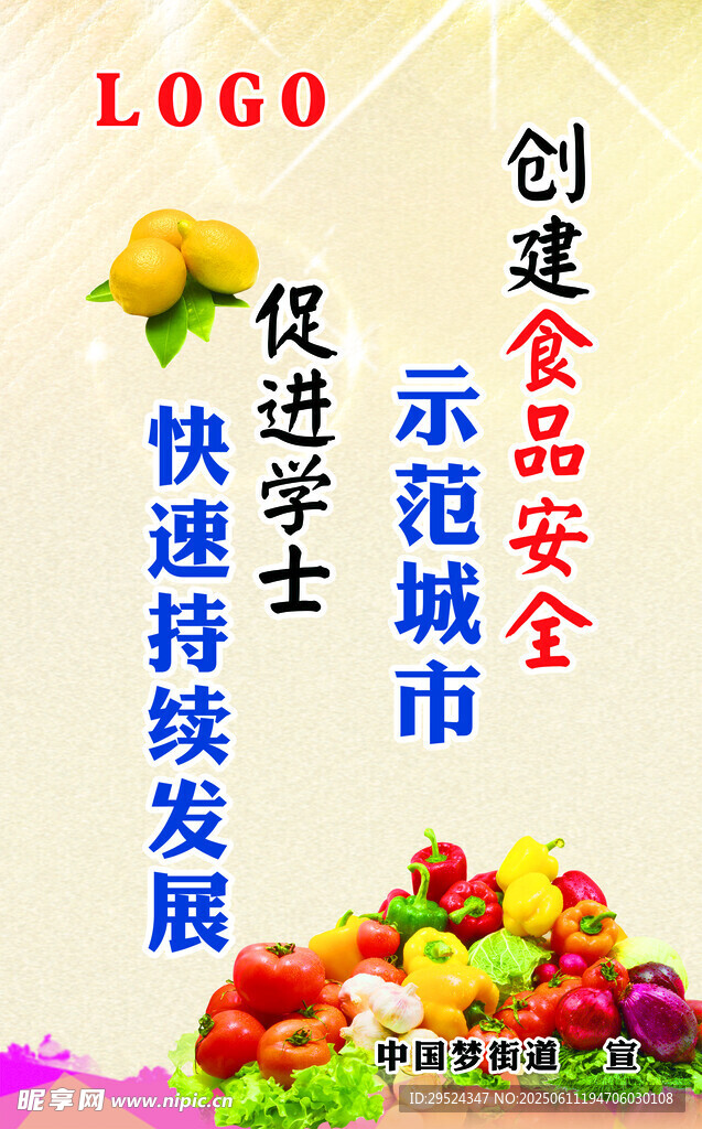 創(chuàng)建安全示范城市宣傳圖