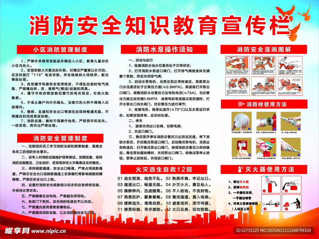 消防宣傳欄