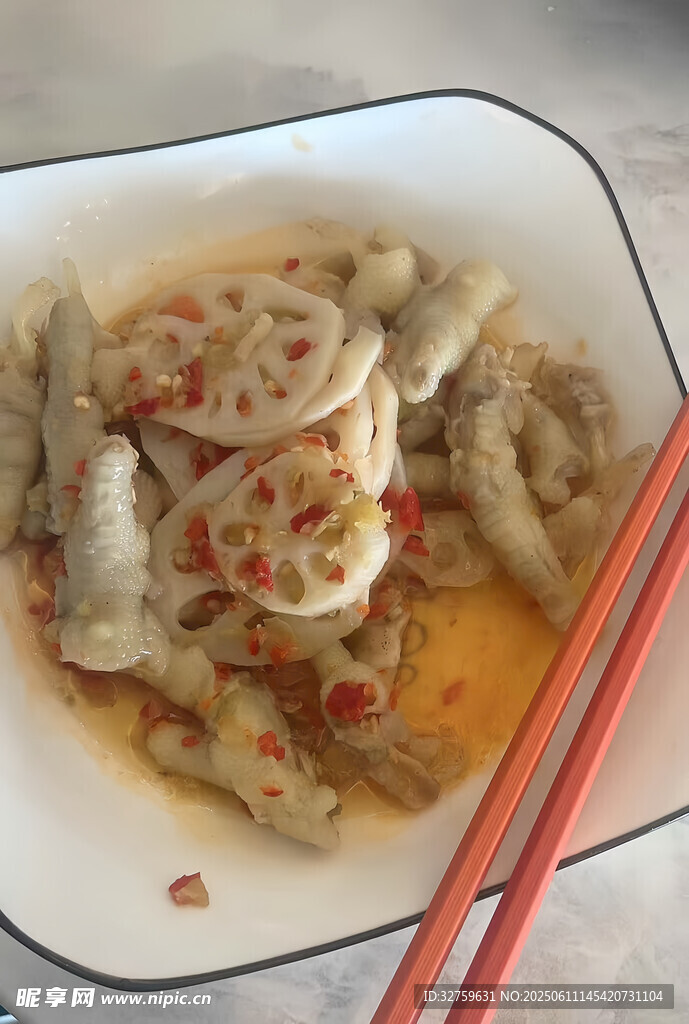 紅油拌藕片