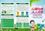 垃圾分類宣傳海報展示