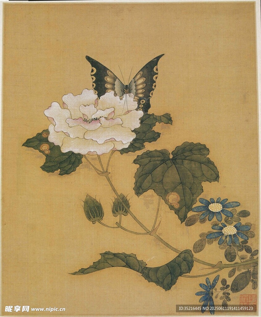 中式花鳥圖
