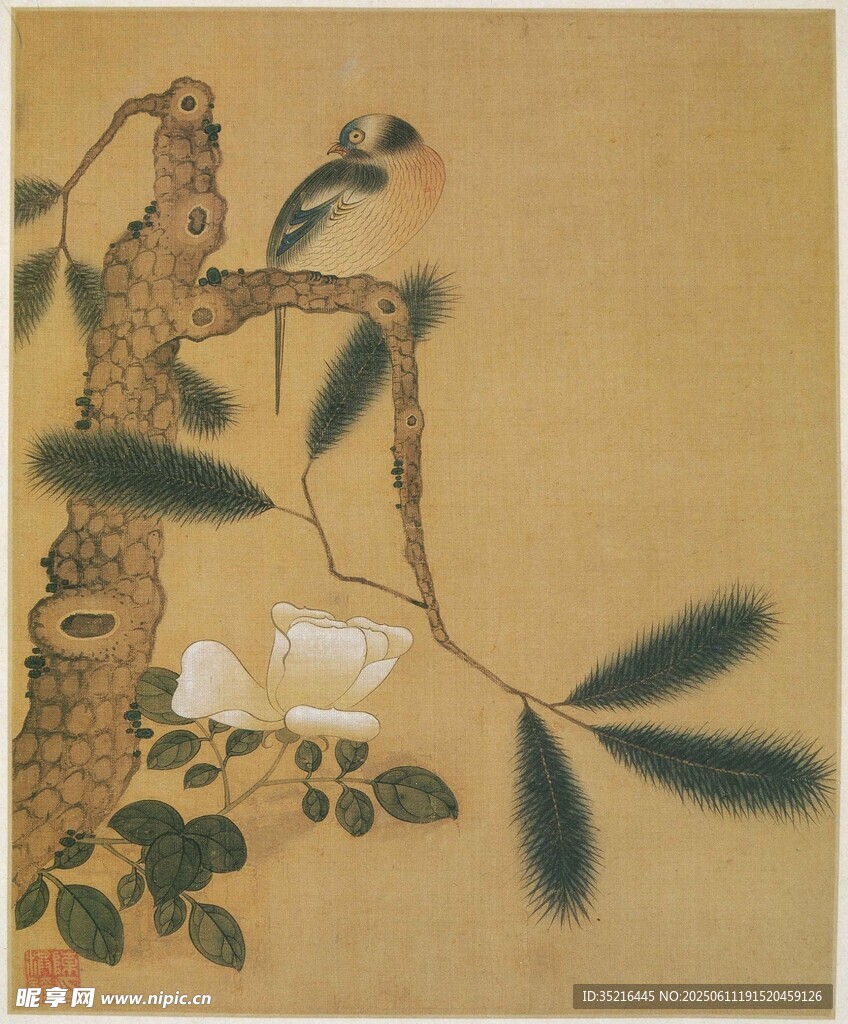 古畫花鳥圖