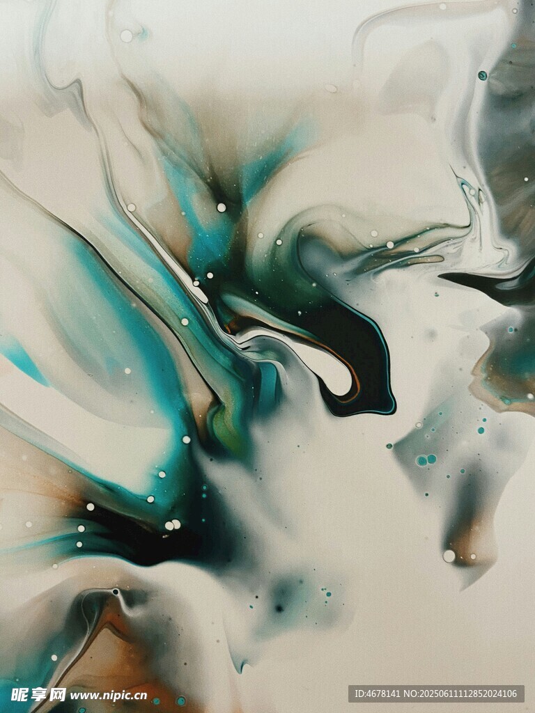 抽象水墨色彩藝術紋理