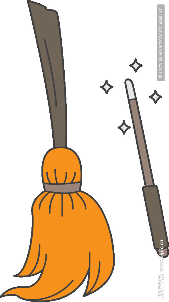 魔法掃帚與魔杖