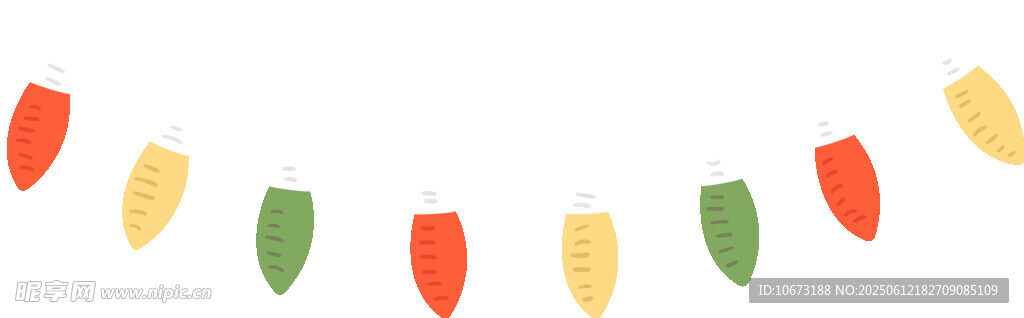彩色燈泡裝飾掛飾