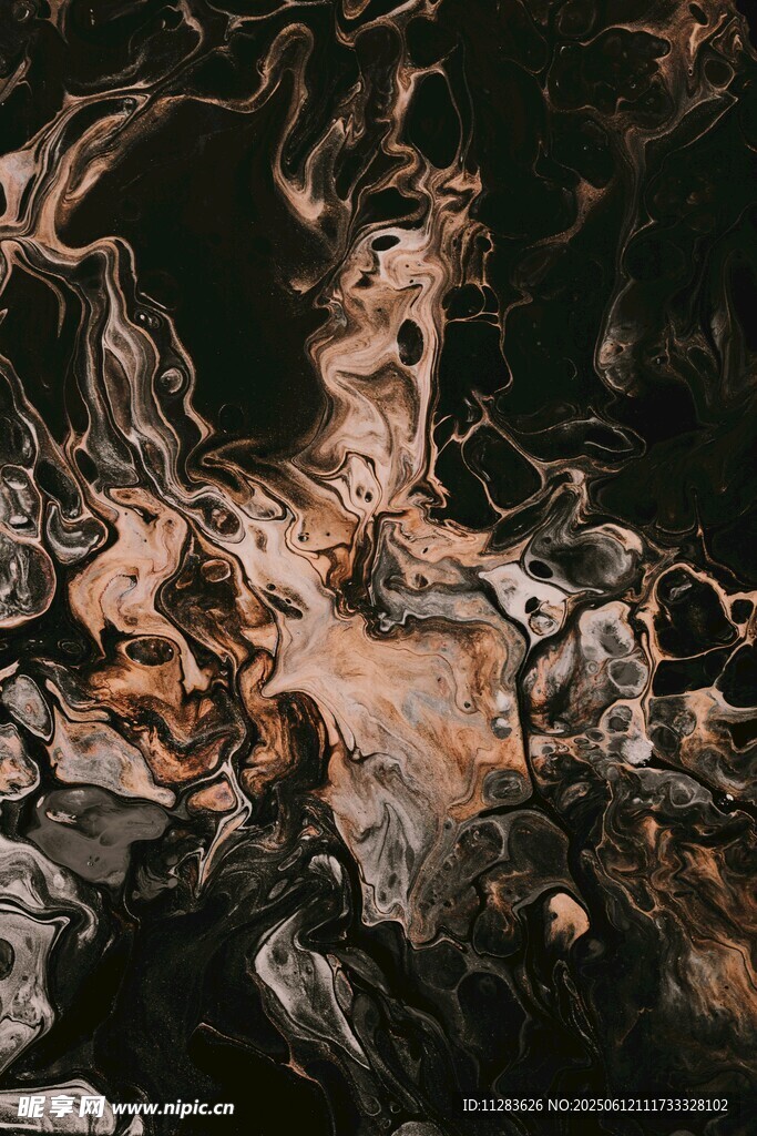抽象流體藝術紋理畫面