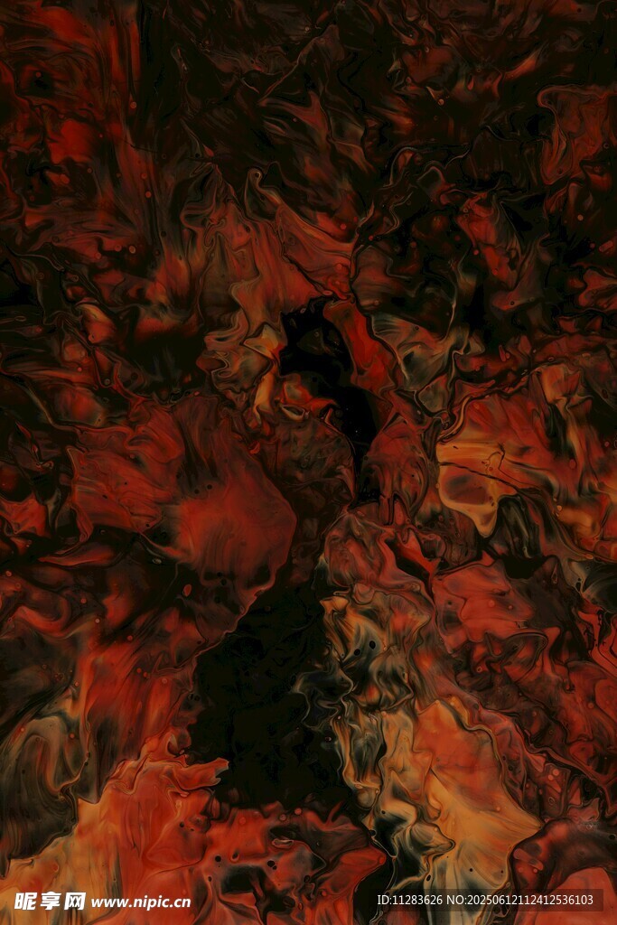 熾熱火焰紋理背景圖