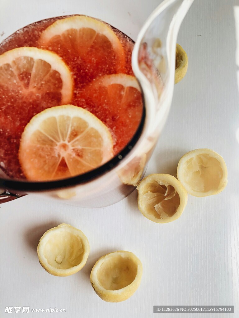 鮮橙檸檬泡飲