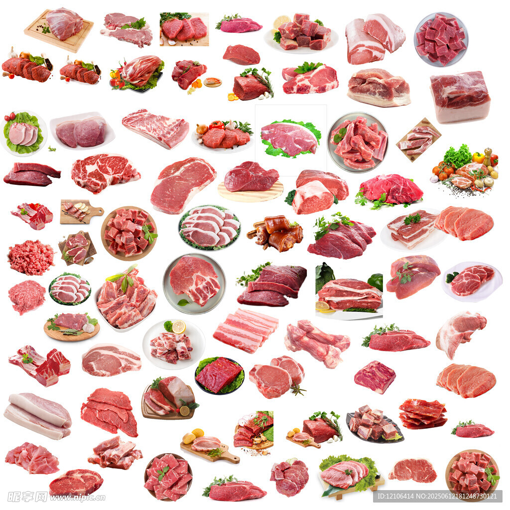 免摳高清肉類元素素材