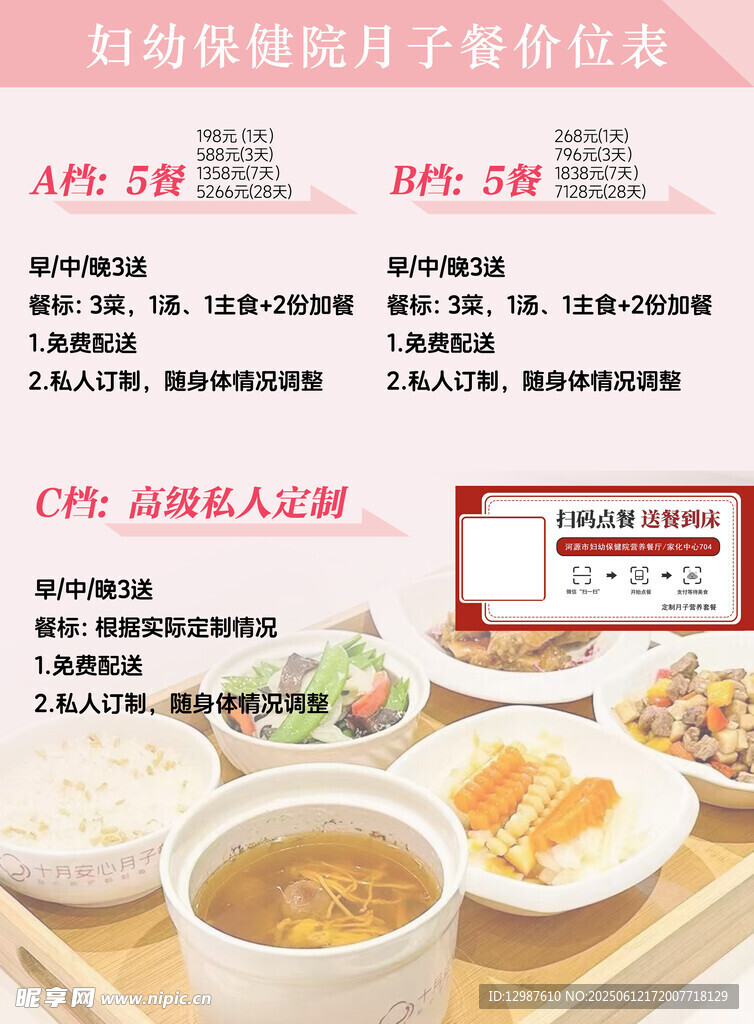 月子菜單