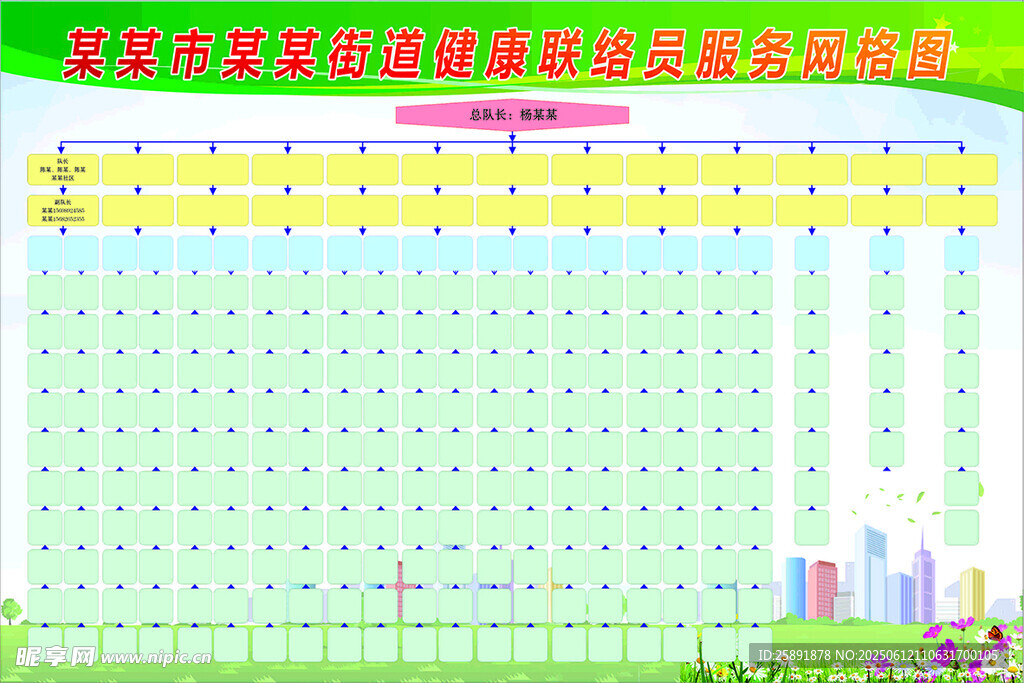安全生產(chǎn)責任清單圖表模板