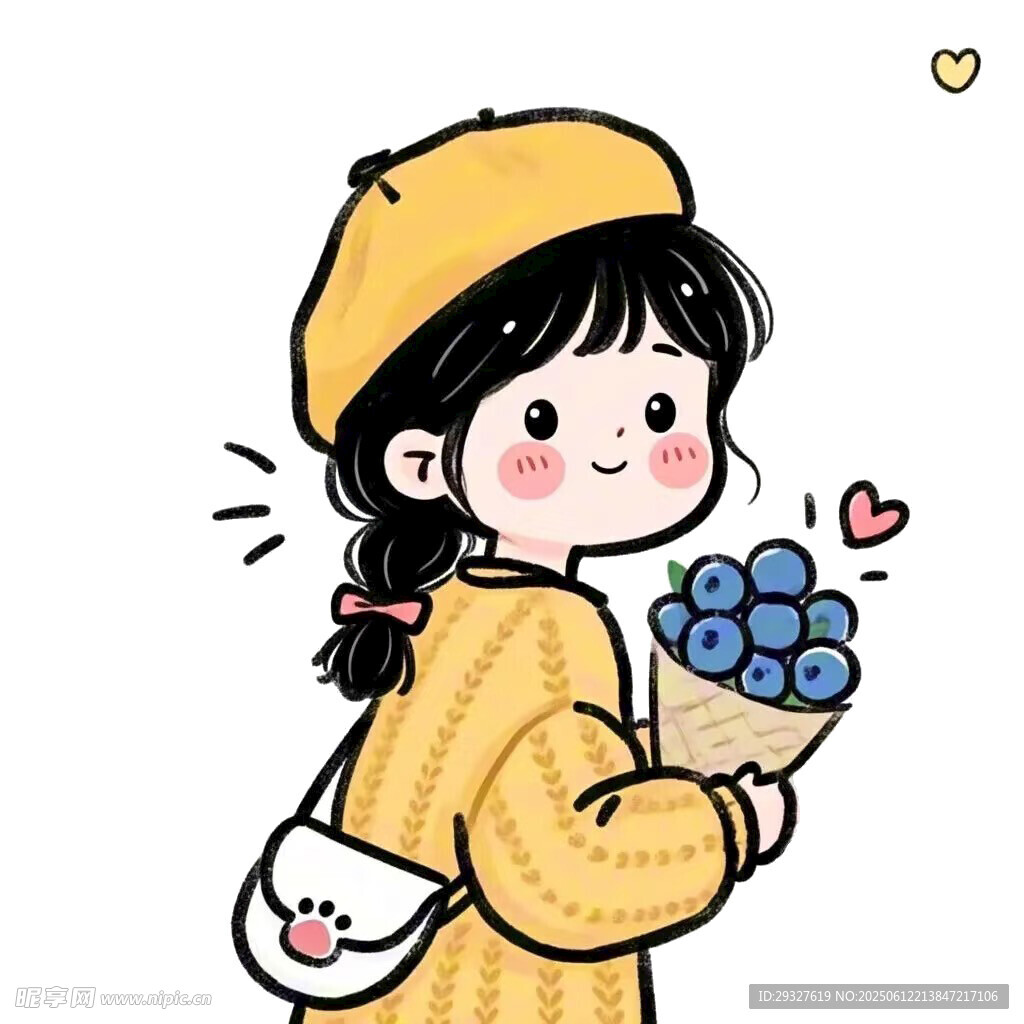 抱花少女的甜美日常