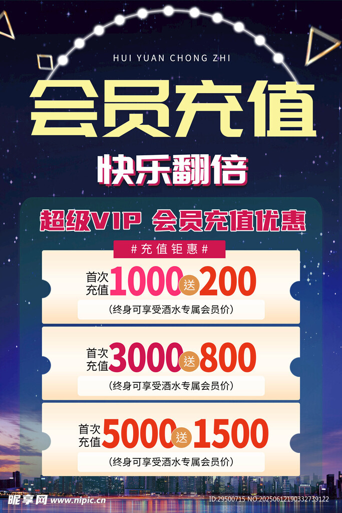 會(huì)員充值