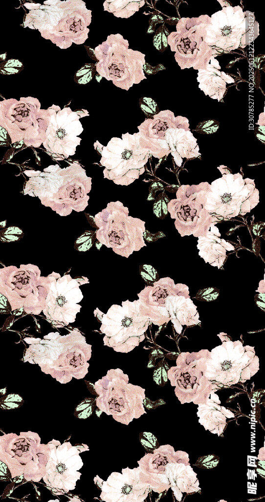 數碼印花  亂花