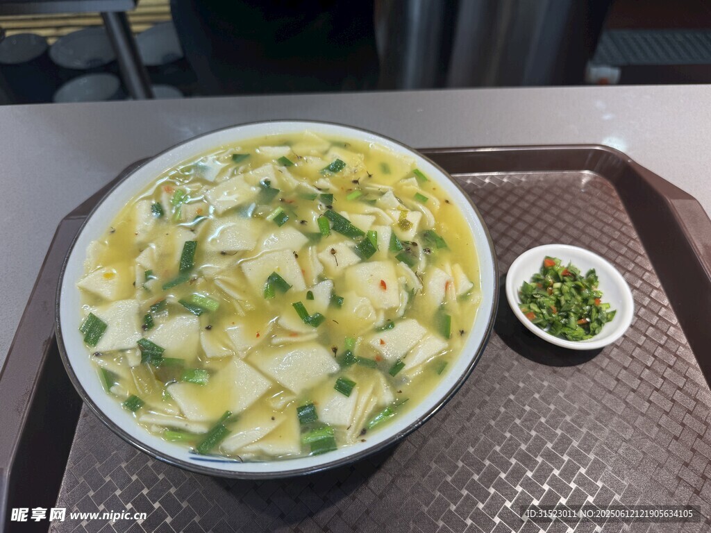 鮮香豆腐羹  漿水面