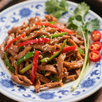 尖椒炒肉絲