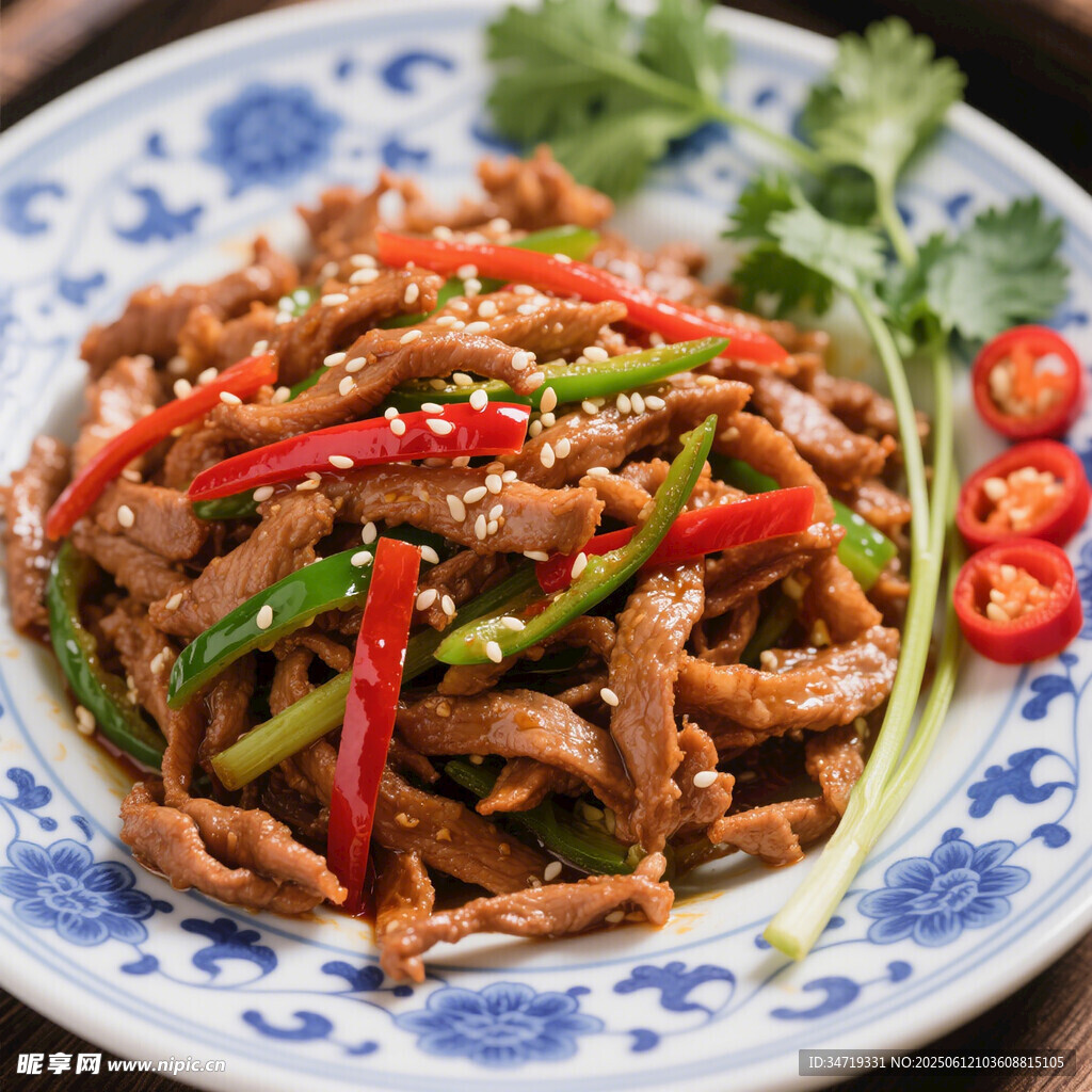 尖椒炒肉絲