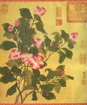 中式花卉圖